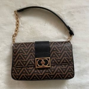 Aldo’s Brown and Black Shoulder Bag